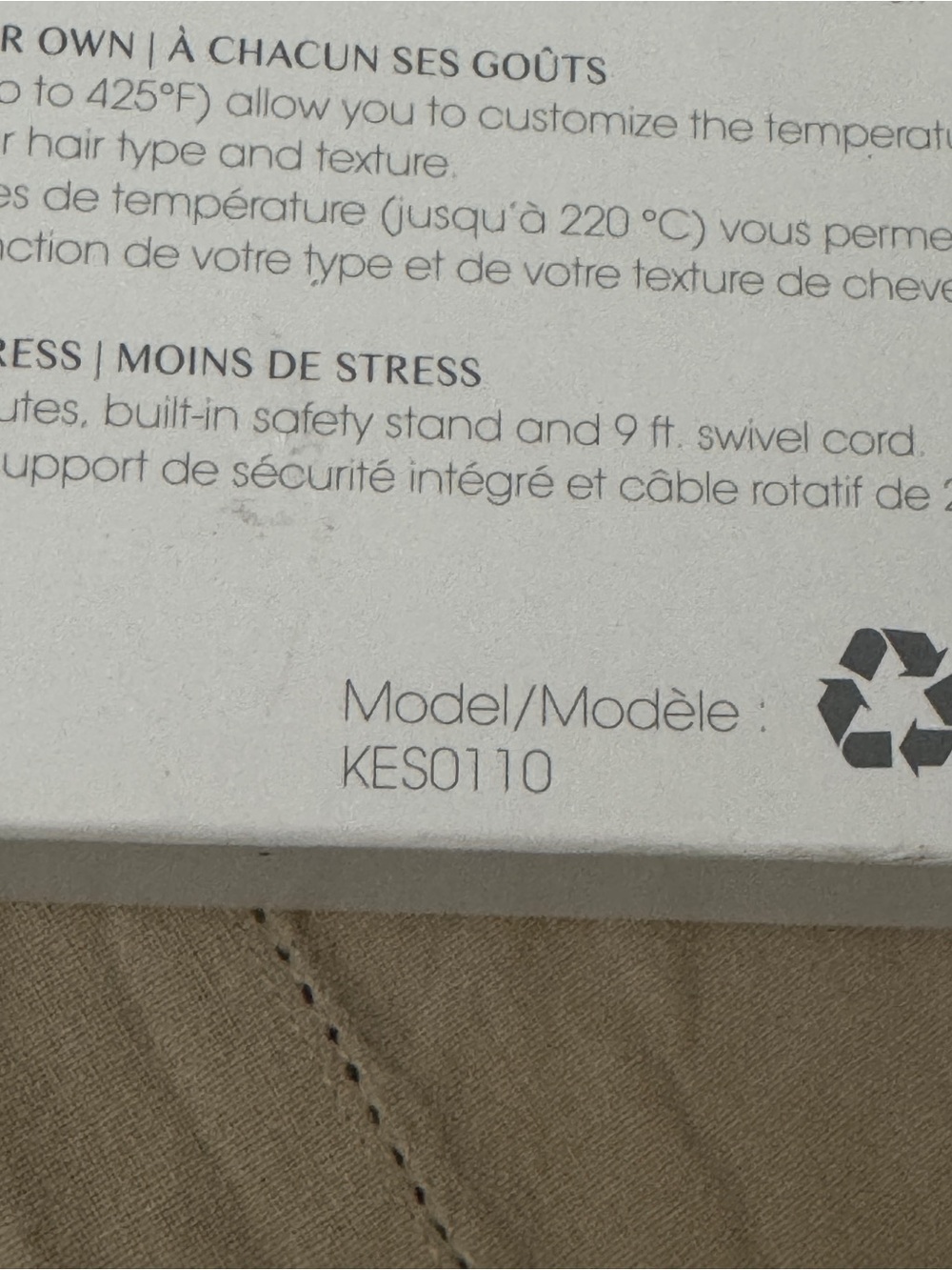 NIB....Kristin Ess Hair 1" CURLING IRON - Picture 4 of 10